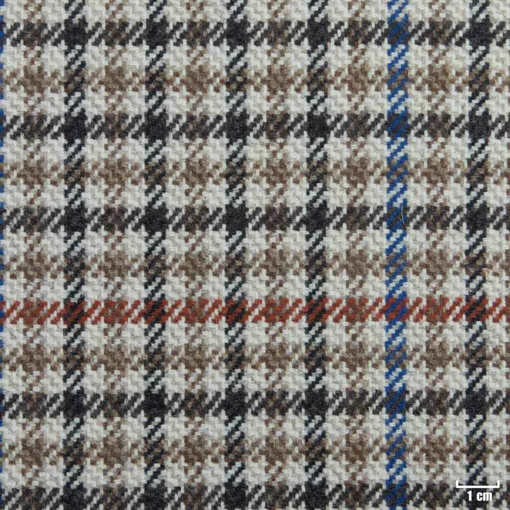 [450803] LIGHT BROWN, BLUE/BROWN CHECKS