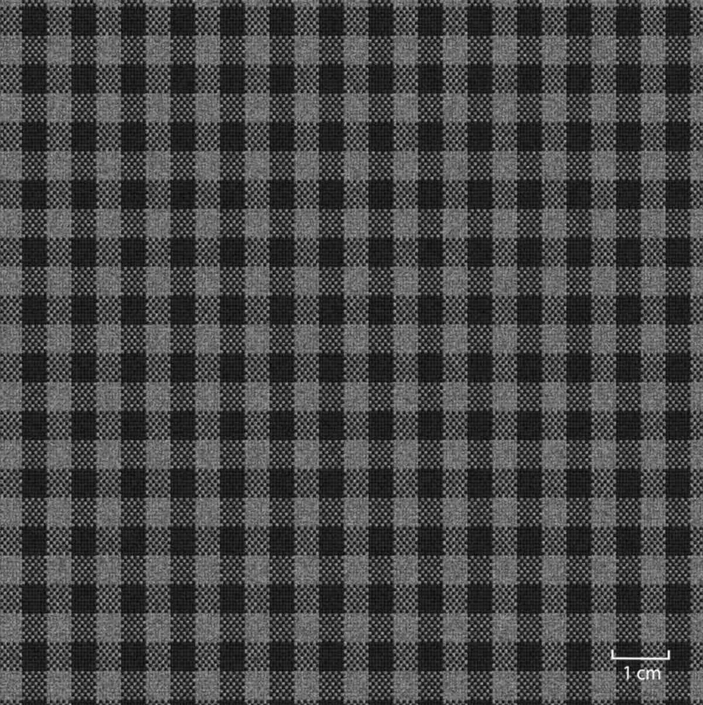 [451330] GREY, SMALL CHECKS