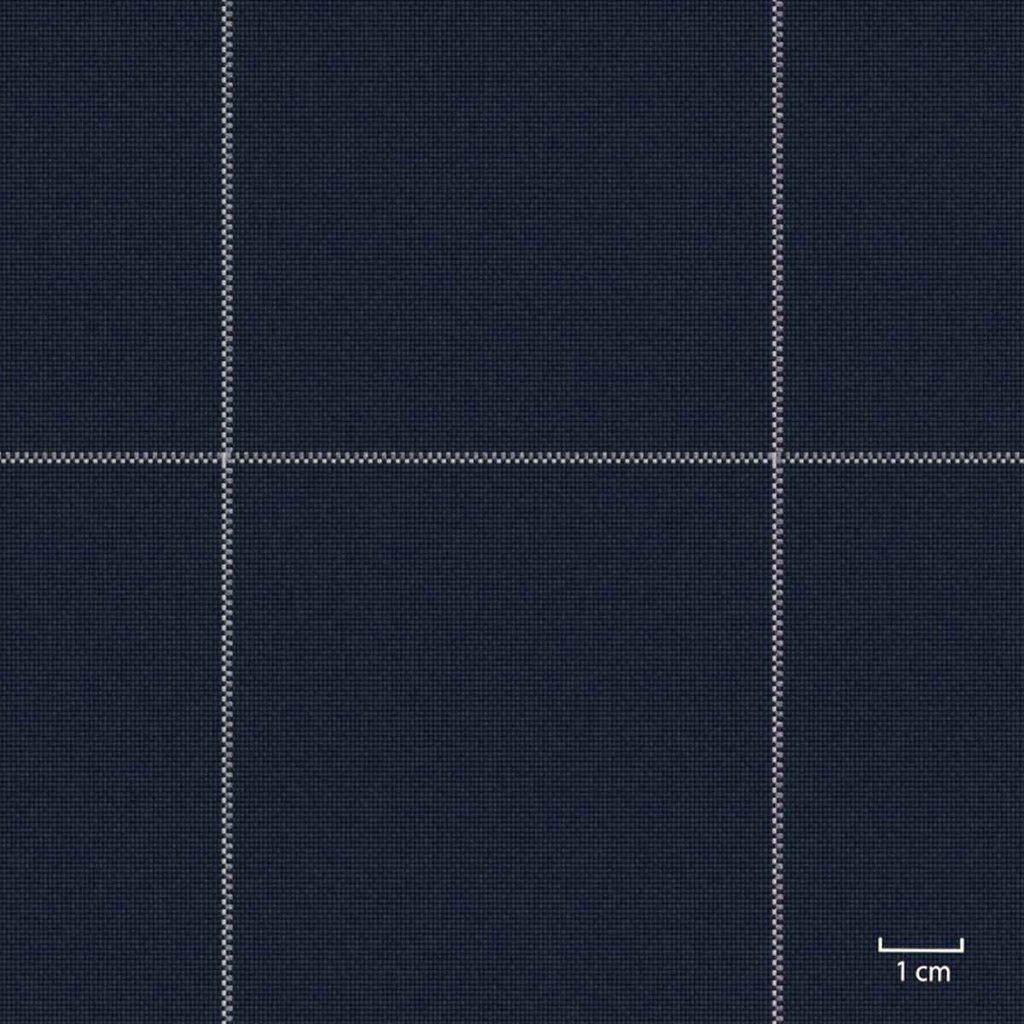 [451340] DARK BLUE, BIG CHECKS