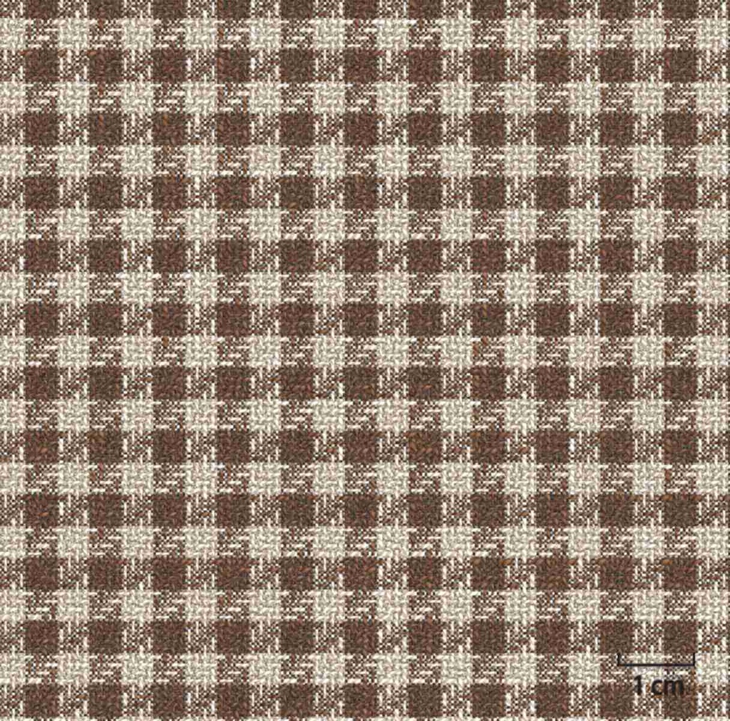 [451402] KHAKI, SMALL CHECKS