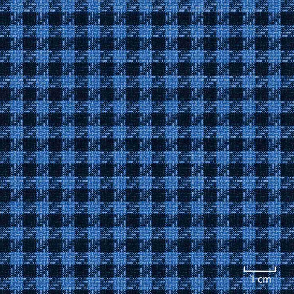 [451404] BLUE, SMALL CHECKS