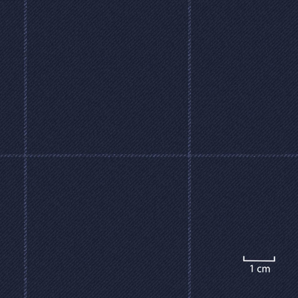 [451664] DARK BLUE,BIG CHECKS