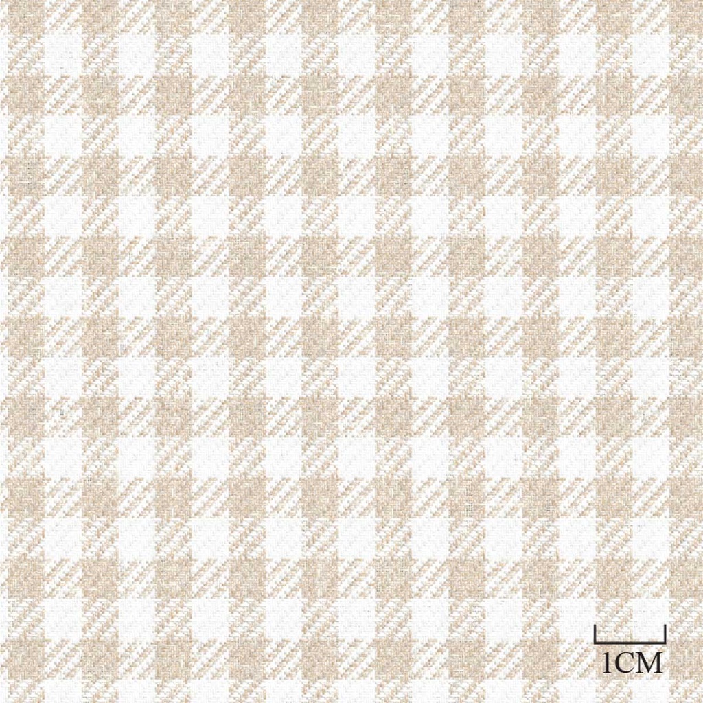 [451930] BEIGE, CHECKS