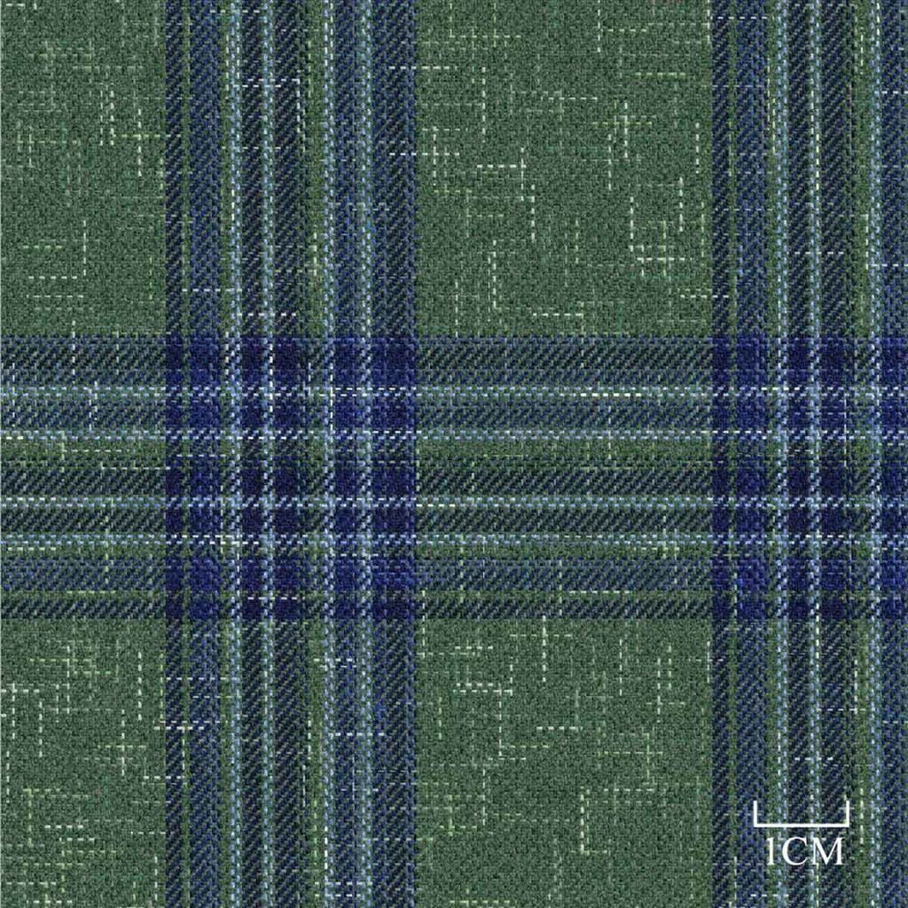 [451938] GREEN, BLUE CHECKS