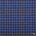 [452011] 蓝色，棕色格纹