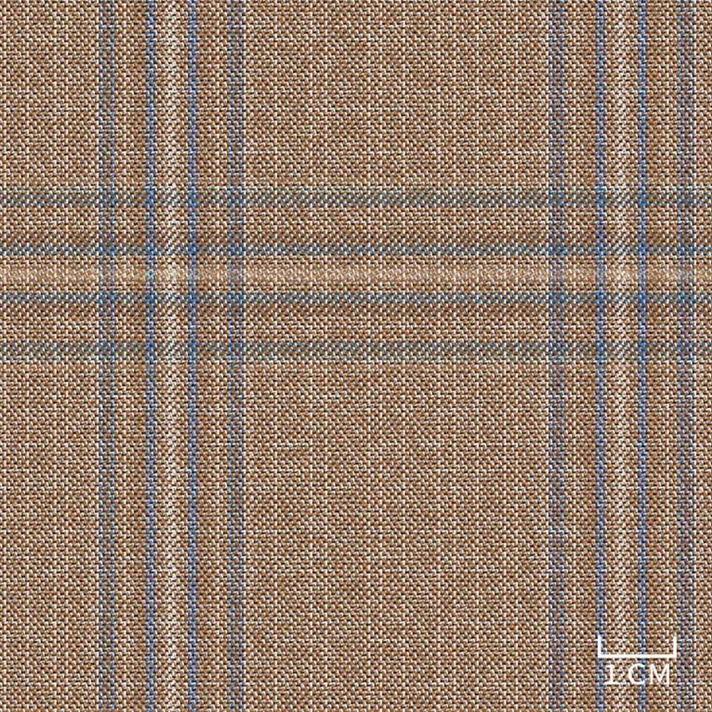 [452025] BROWN,BLUE CHECKS