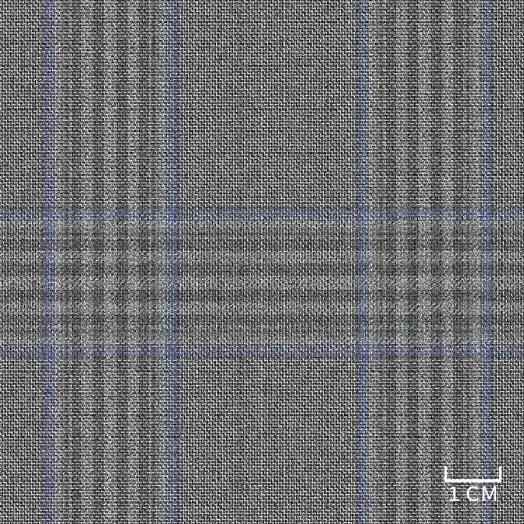 [452029] GREY,BLUE CHECKS