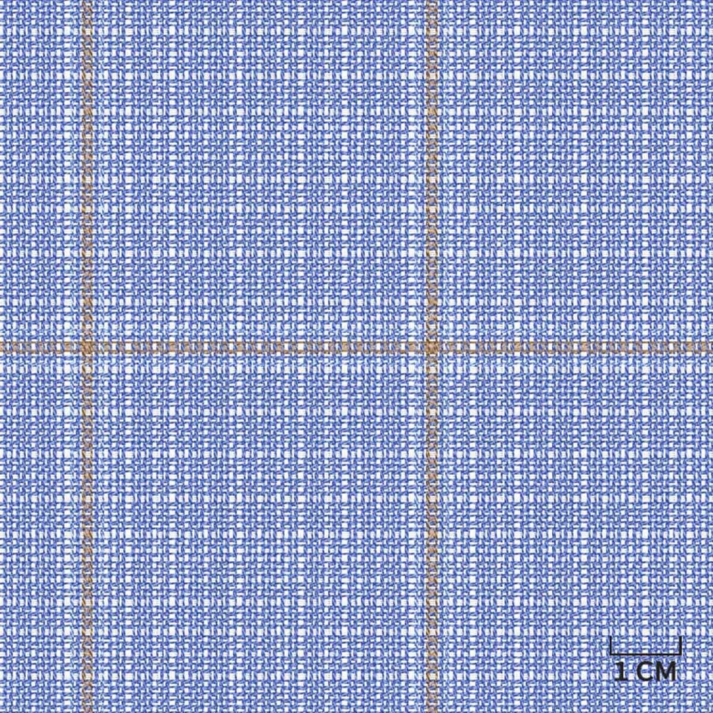 [452034] BLUE,BROWN CHECKS