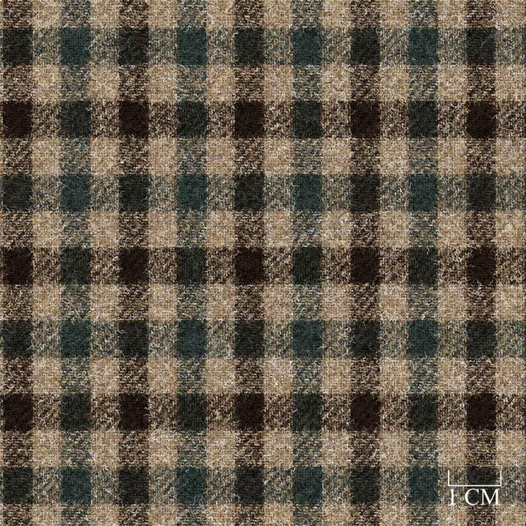 [452112] KHAKI,GREEN CHECKS