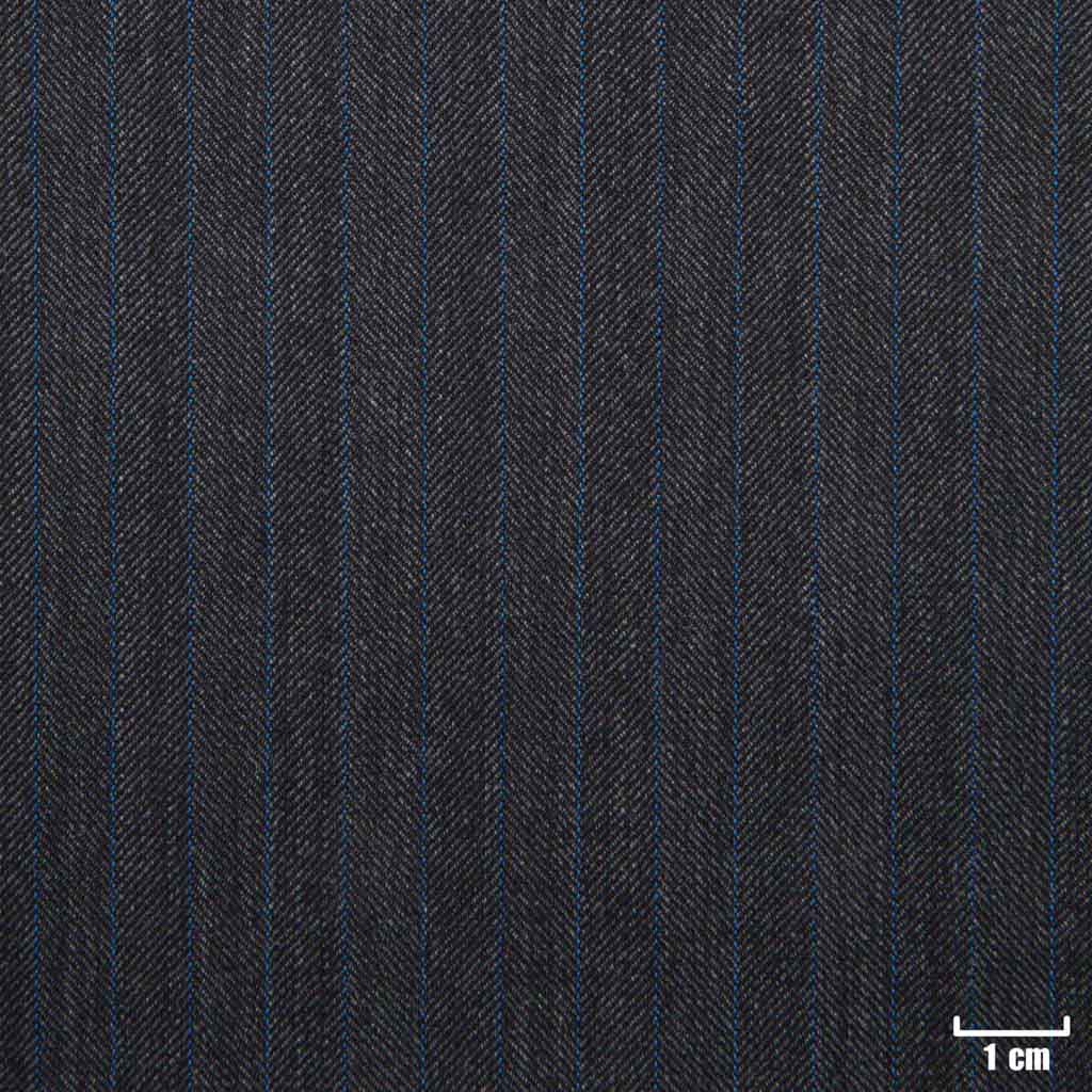[500205] GREY, BLUE STRIPES