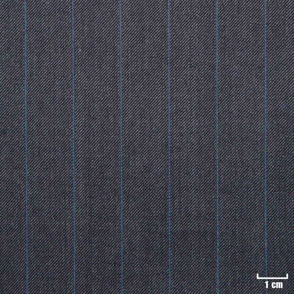 [500213] GREY, BLUE STRIPES