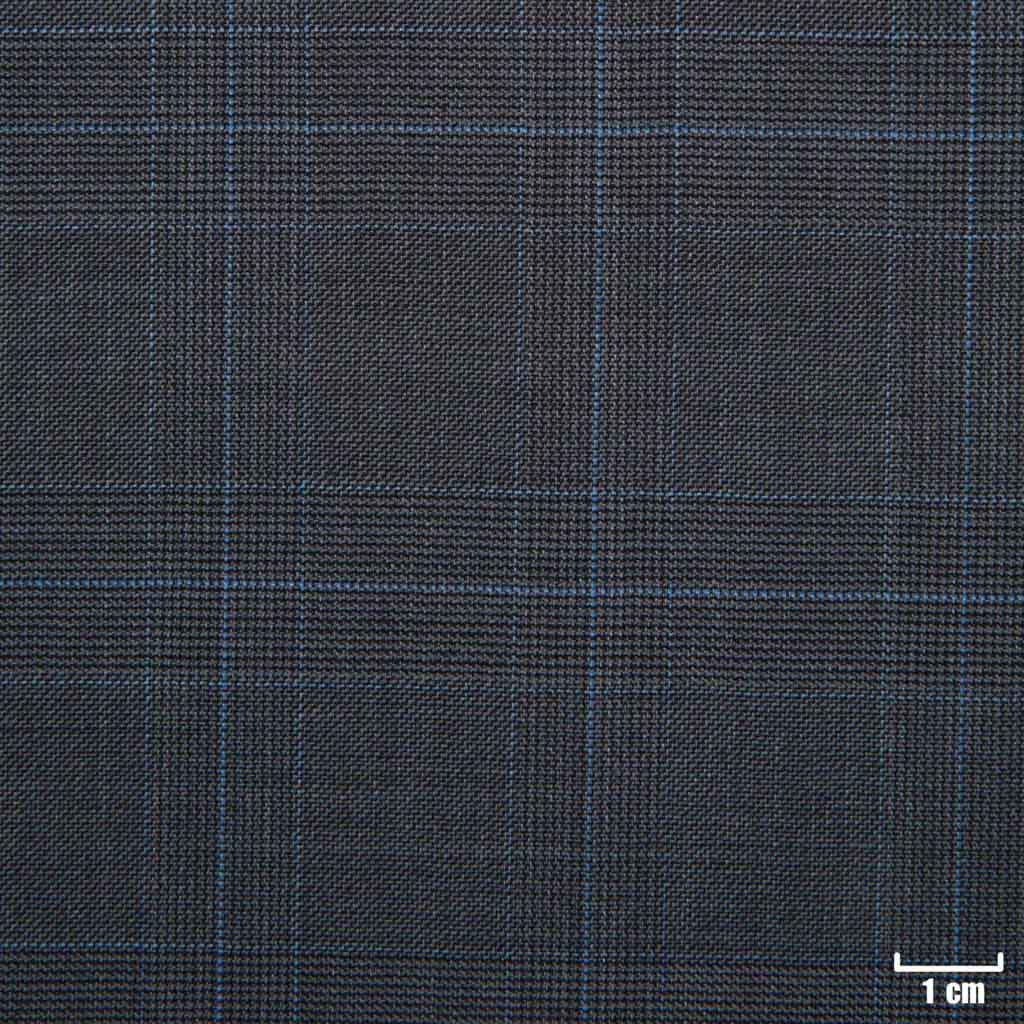 [500306] GREY, BIG BLUE CHECKS