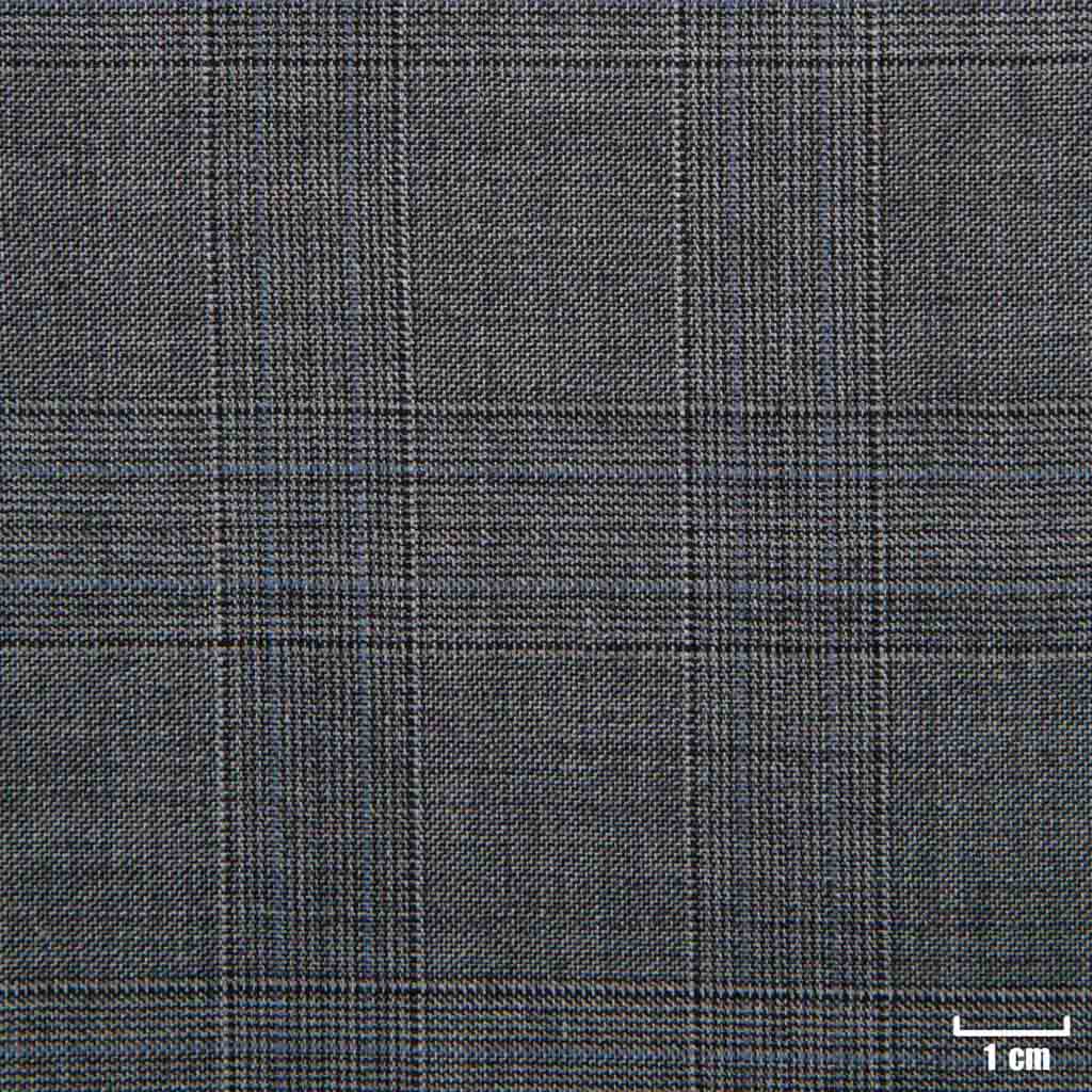 [500551] GREY, BLUE CHECKS