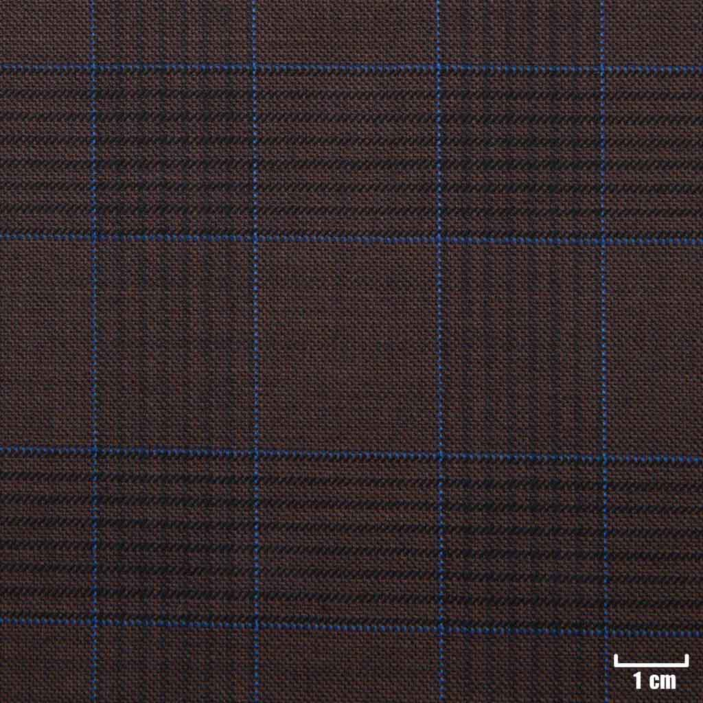 [501103] BROWN, BLUE CHECKS