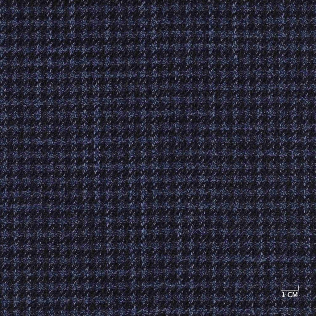 [610206] BLUE, BLACK HOUNDSTOOTH (100/06)