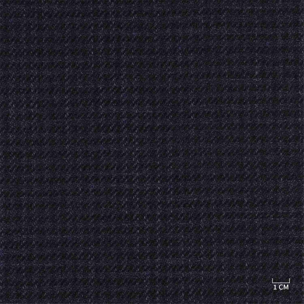 [610207] DARK BLUE, BLACK HOUNDSTOOTH (100/07)