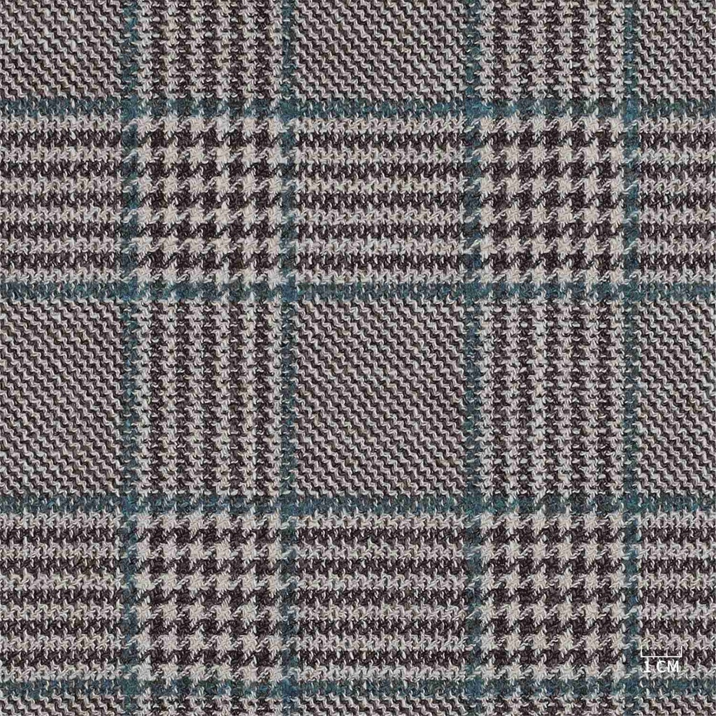 [610216] BROWN, BLUE CHECKS (100/16)