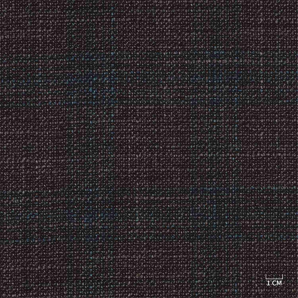 [610228] BROWN, BLUE CHECKS (100/28)