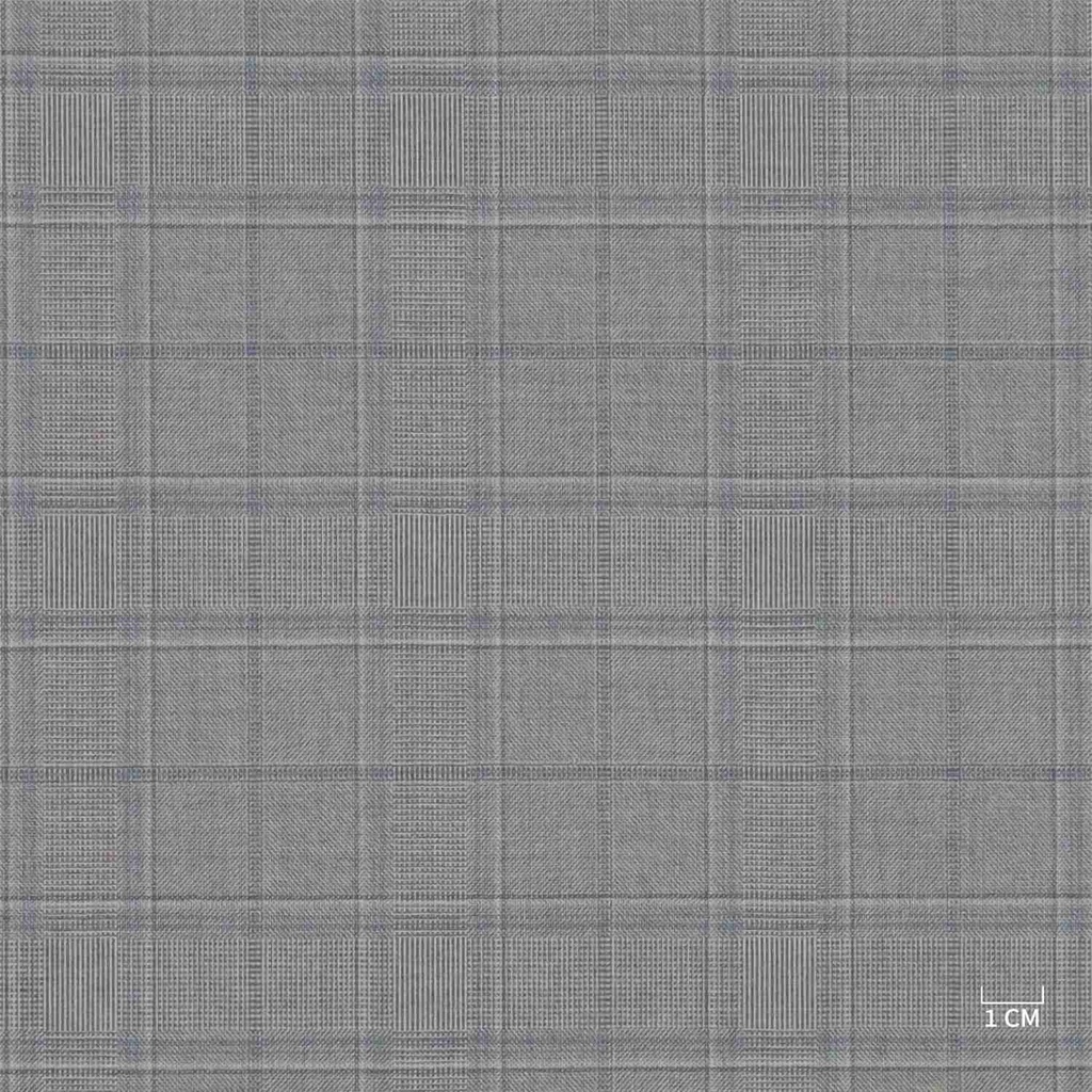 [610318] LIGHT GREY, BLUE CHECKS (103/18)