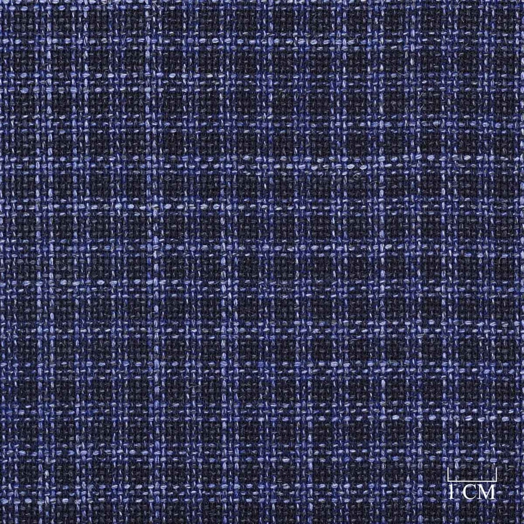 [610919] 蓝色格纹