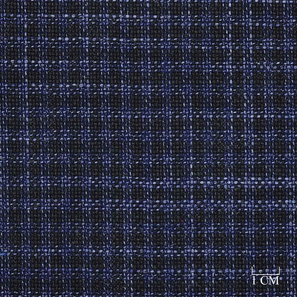[610920] 蓝色格纹