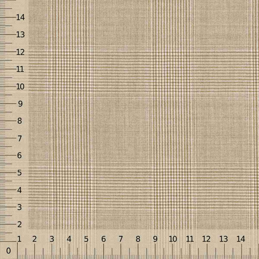 [660107] 浅棕色格纹
