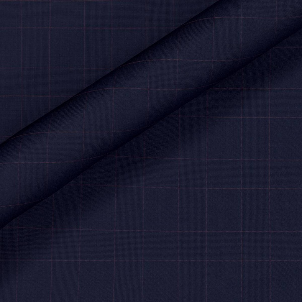 [660115] 蓝红格纹