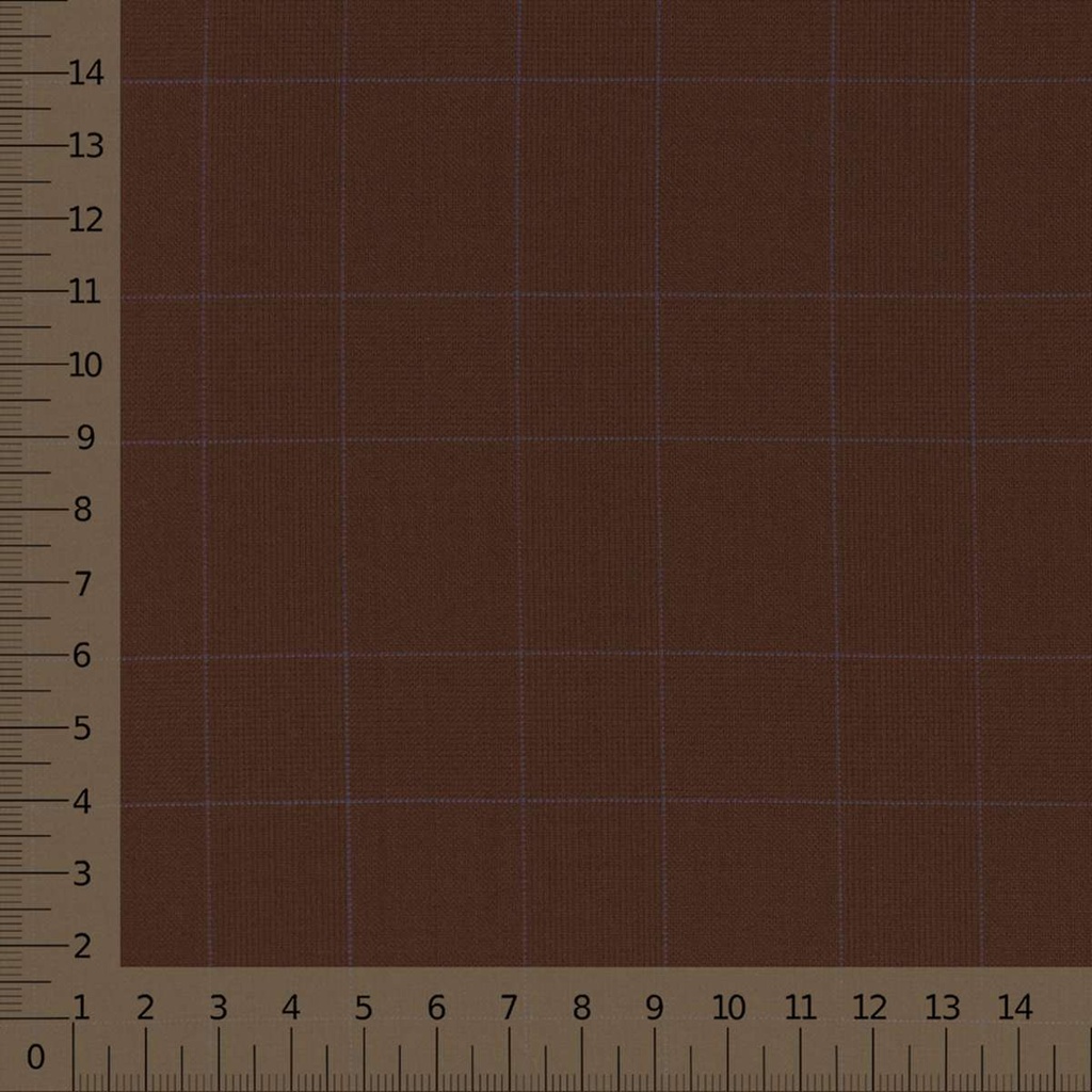 [660118] 棕色与蓝色格纹