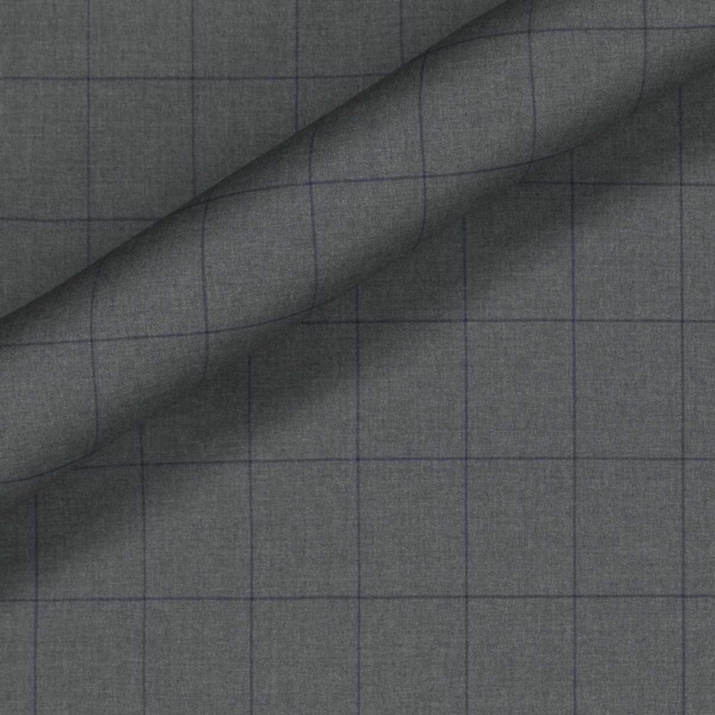 [660124] 灰蓝格纹