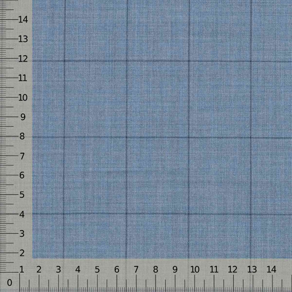 [660125] 浅蓝色格纹