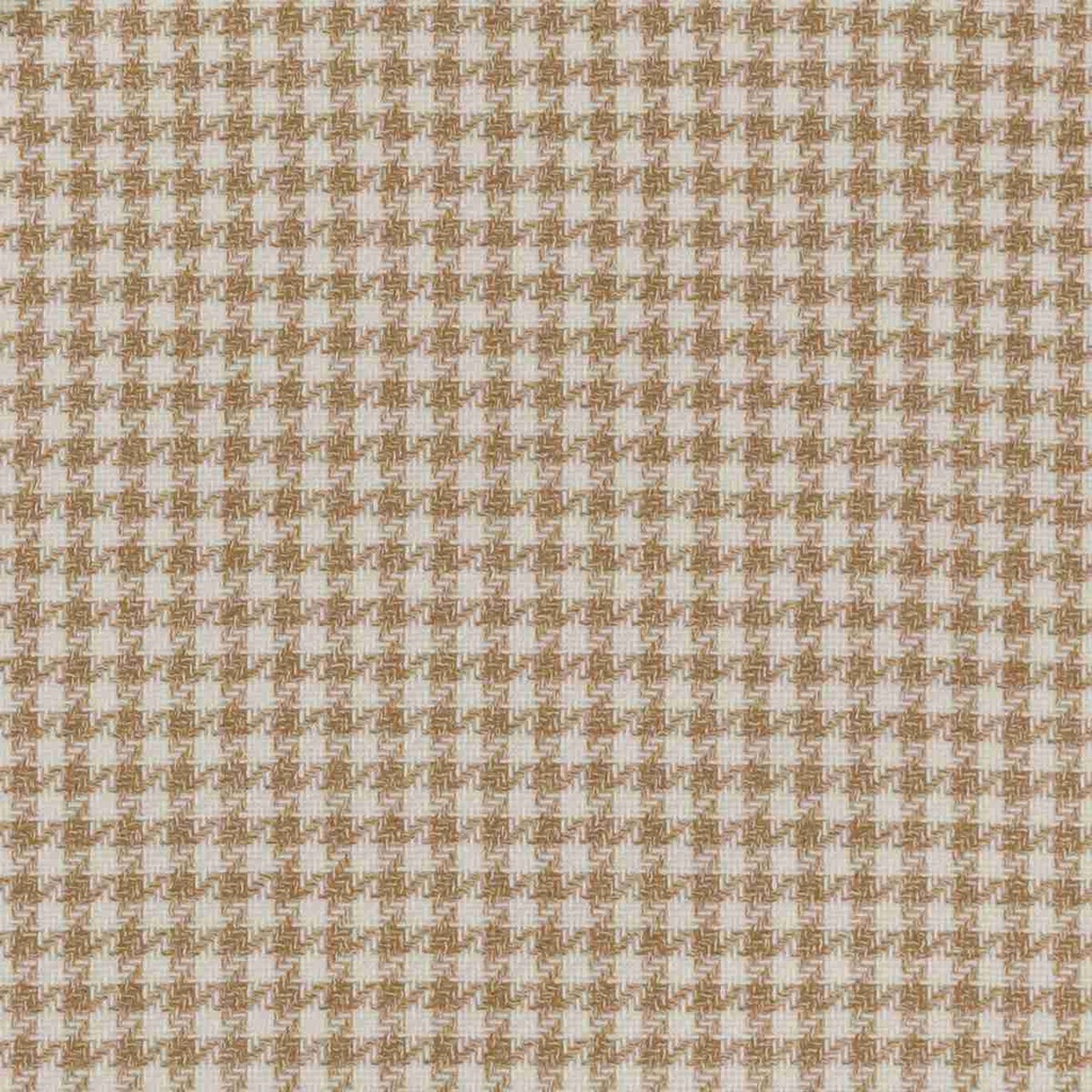 [660239] 卡其色白色千鸟格