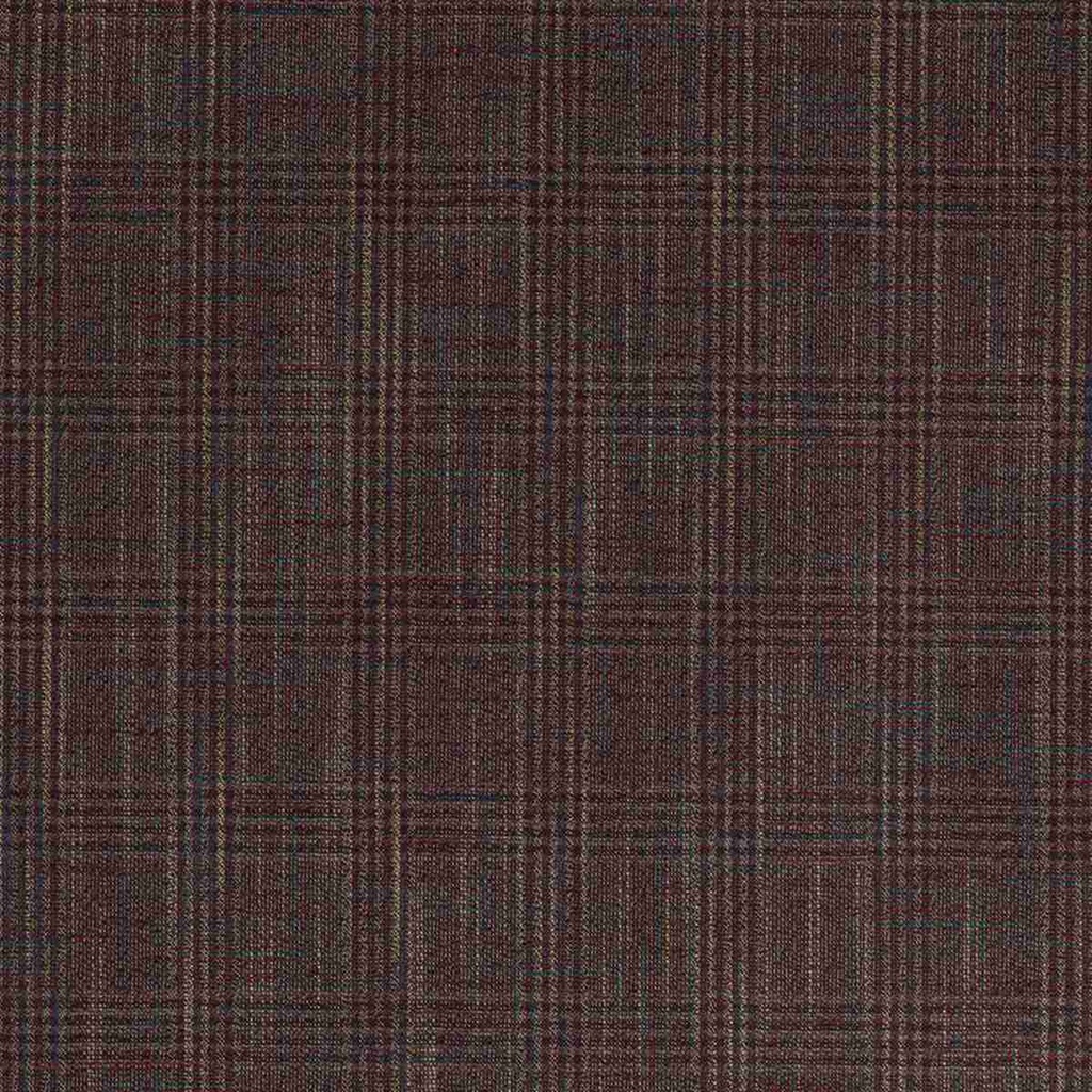 [660344] 酒红色与黄色格纹