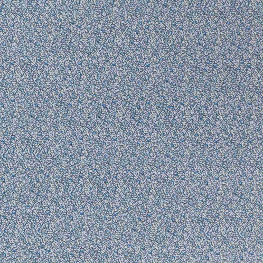 [660567] 蓝色几何图案