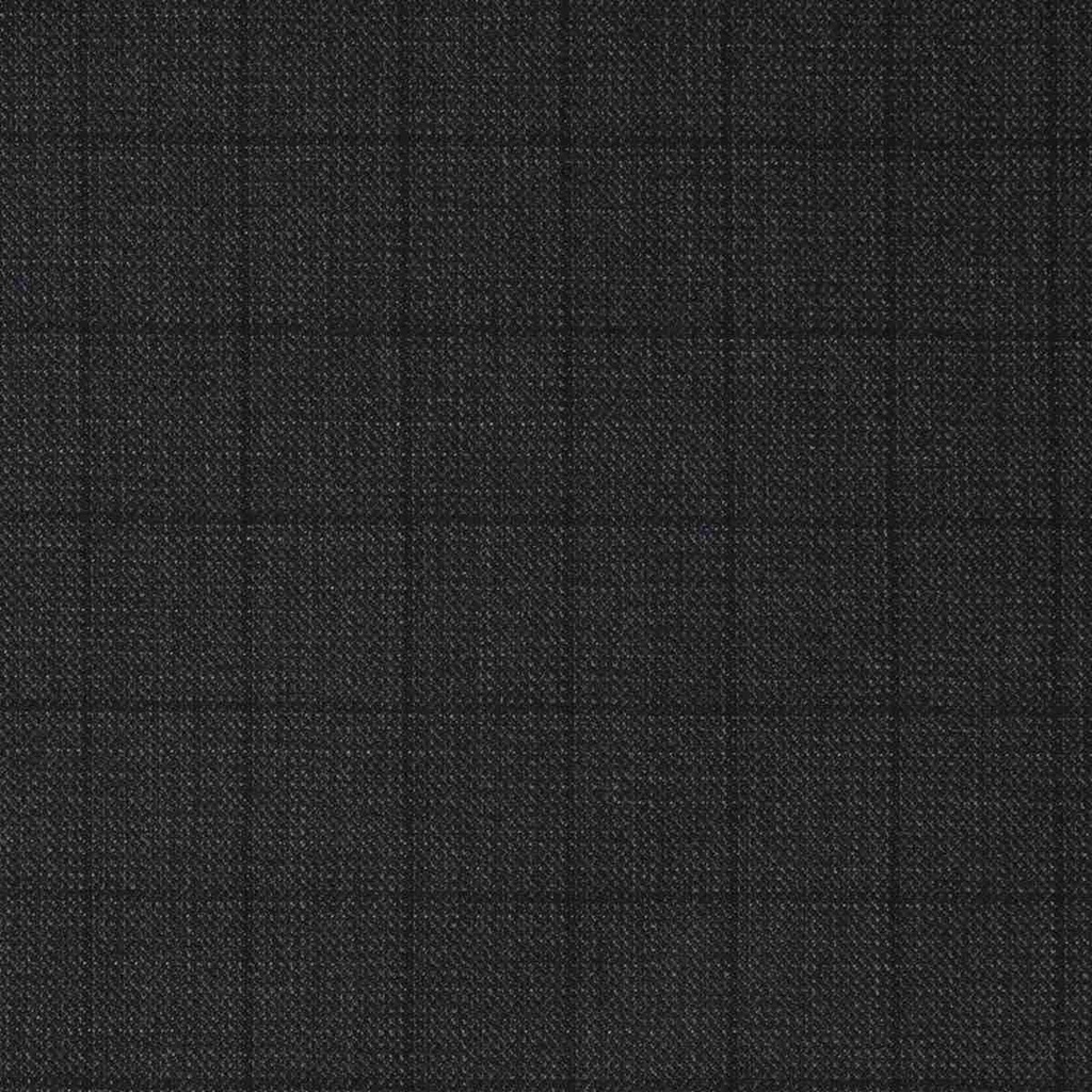 [664410] 深灰色格纹（双股纱）