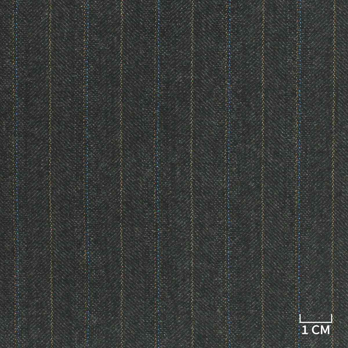 [810201] CHARCOAL, BLUE/ORANGE STRIPES