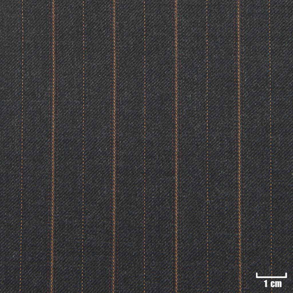 [810224] CHARCOAL, KHAKI STRIPES