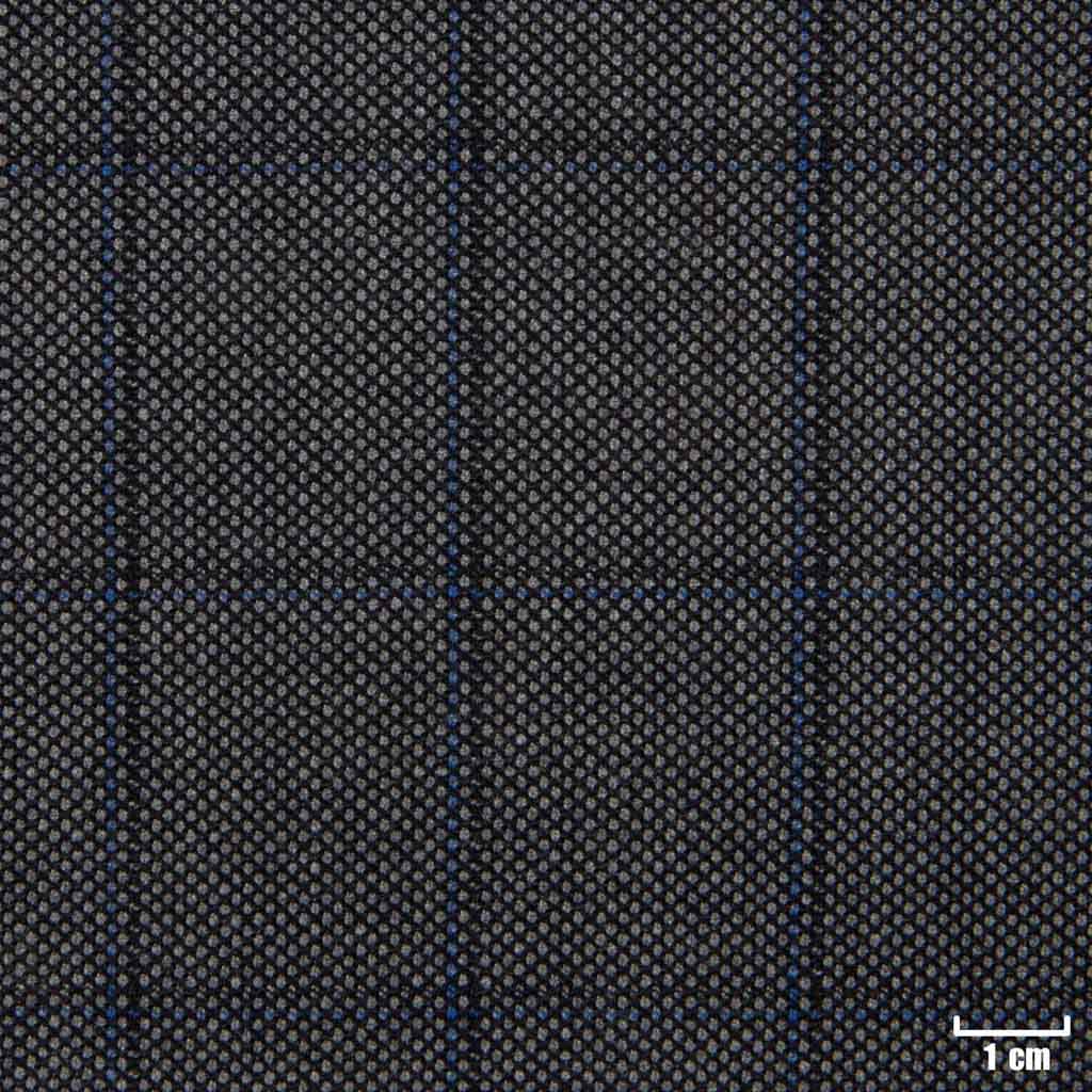 [822112] GREY, BLACK/BLUE CHECKS