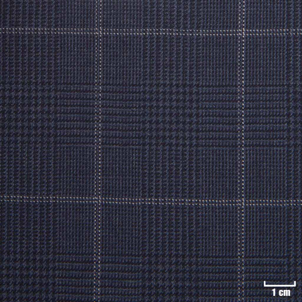 [822202] BLUE, OFF WHITE CHECKS