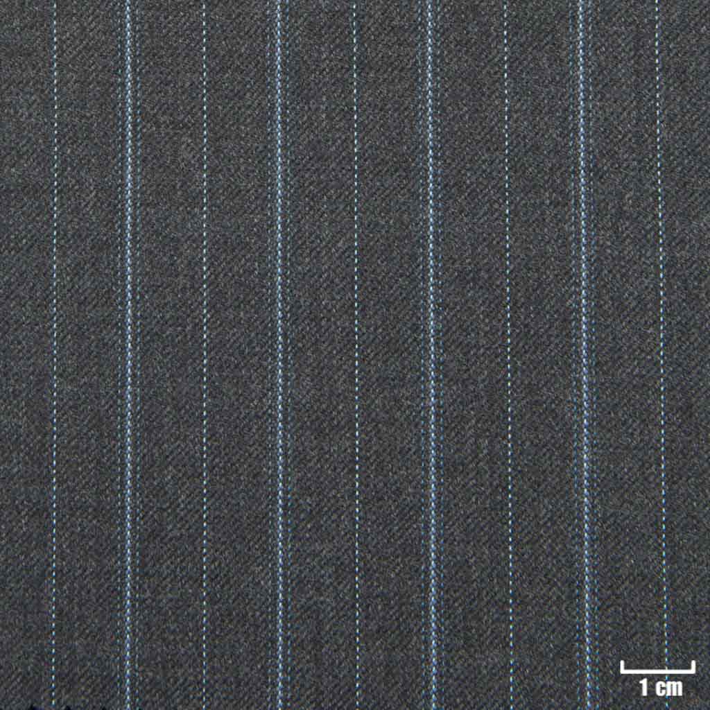 [822219] MEDIUM GREY, ALTERNATE MIXED BLUE DOTTED STRIPES