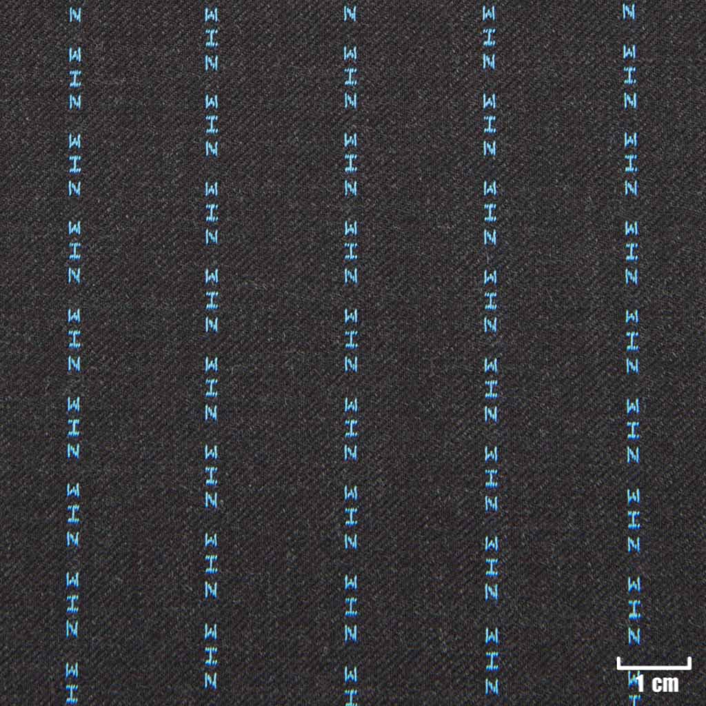 [822240] CHARCOAL, BLUE "WIN" STRIPES