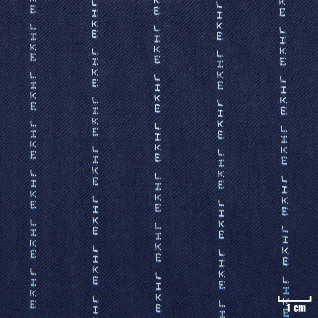 [822242] DARK BLUE, WHITE "LIKE" STRIPES