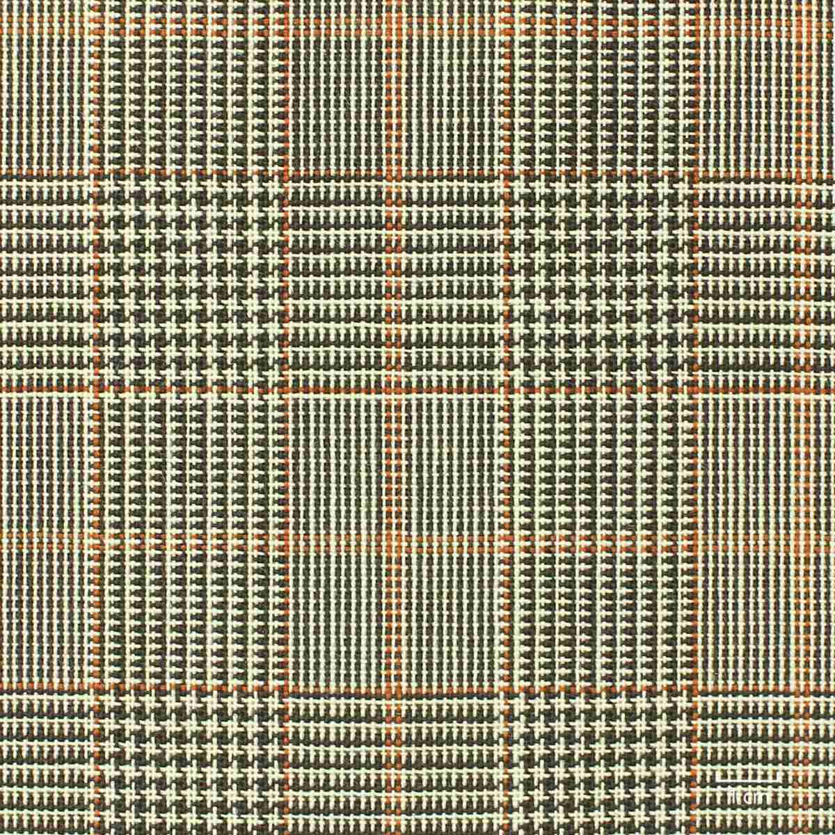 [822303] GREY, BROWN CHECKS