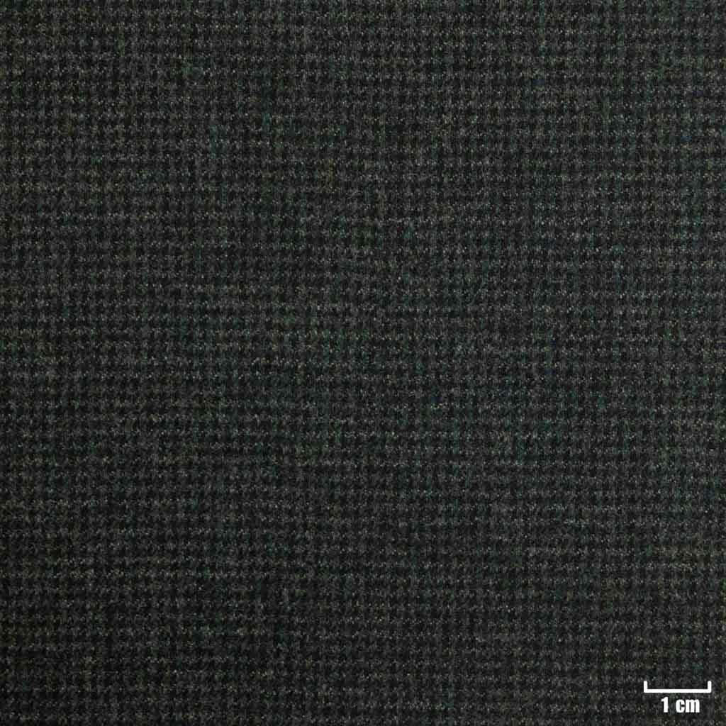 [822413] GREEN, BLACK HOUNDSTOOTH