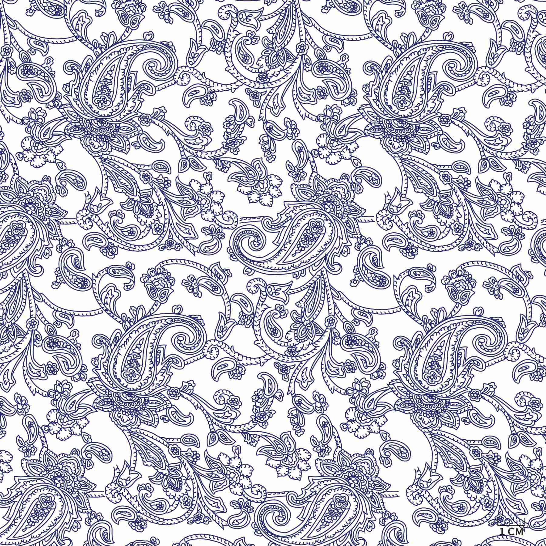 [822921] WHITE, BLUE/WHITE FLOWER