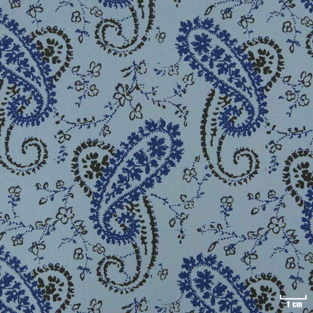 [822923] LIGHT BLUE, BLACK/BLUE FLOWER