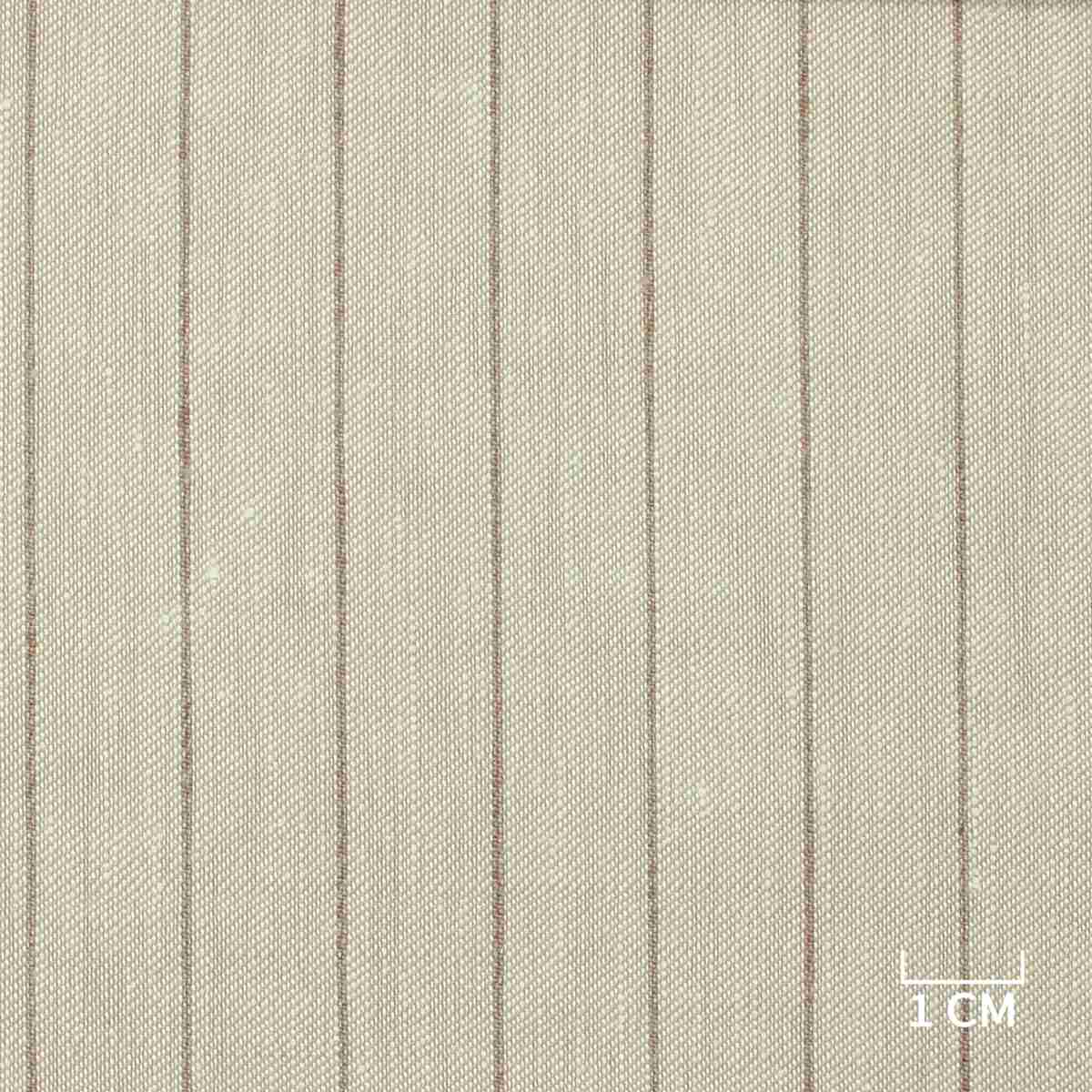 [823025] OFF WHITE, LIGHT BROWN STRIPES