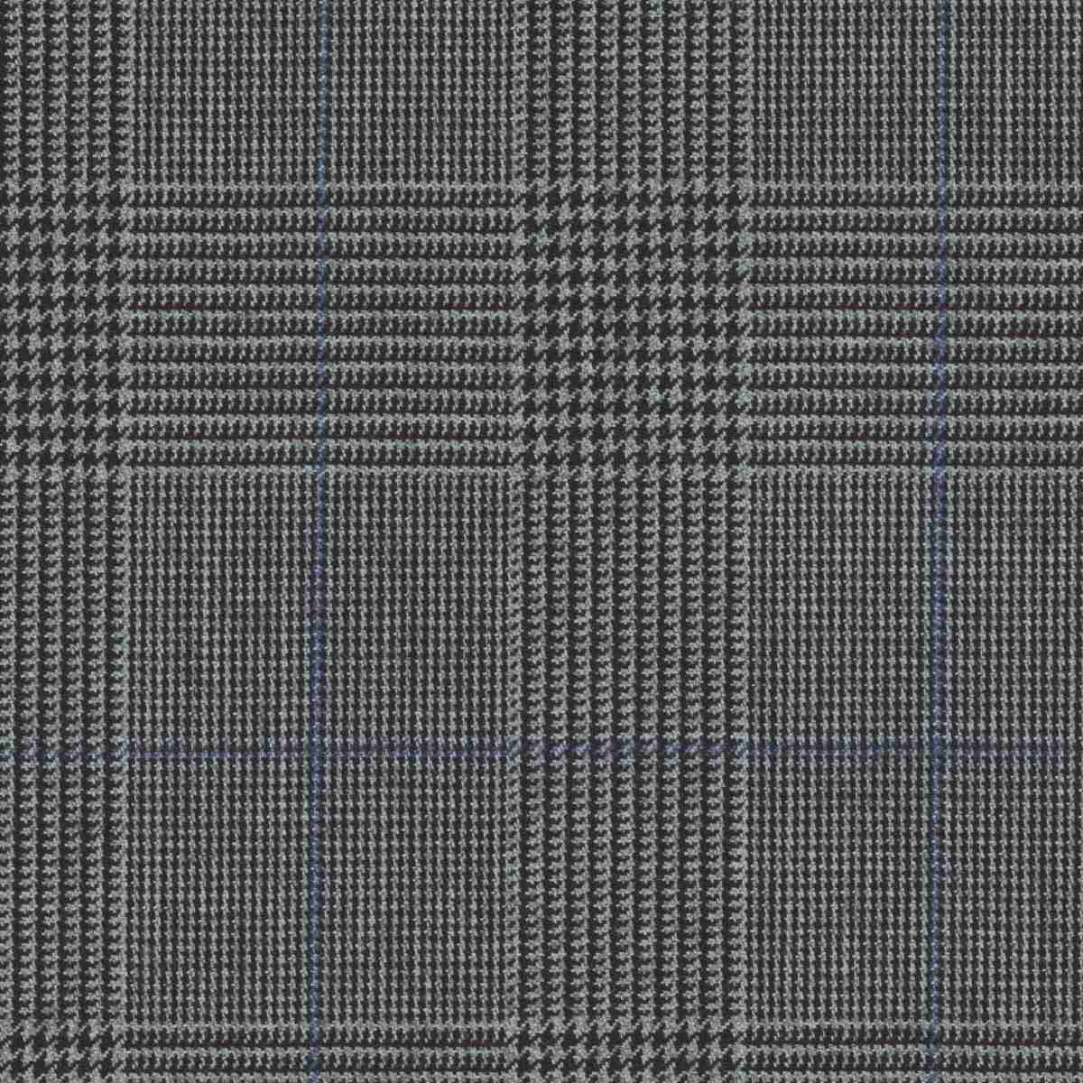 [823201] GREY, BLUE CHECKS