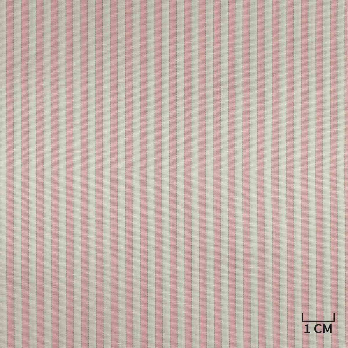 [H10418] WHITE/PINK STRIPES