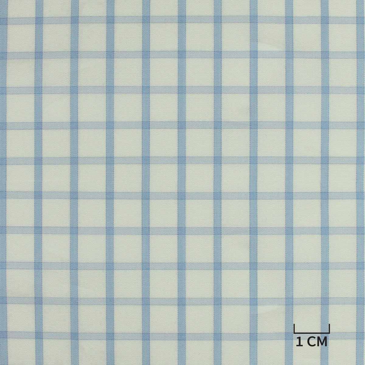 [H10433] WHITE, BLUE CHECKS