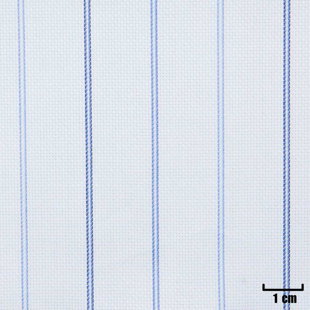 [H11253] WHITE, BLUE STRIPES